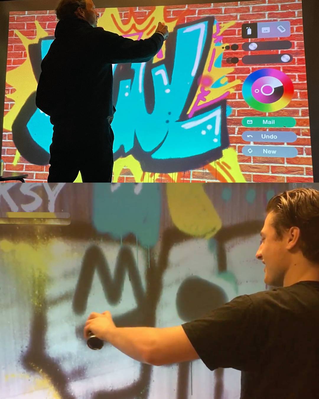 Collaborative Multi-Can Wall